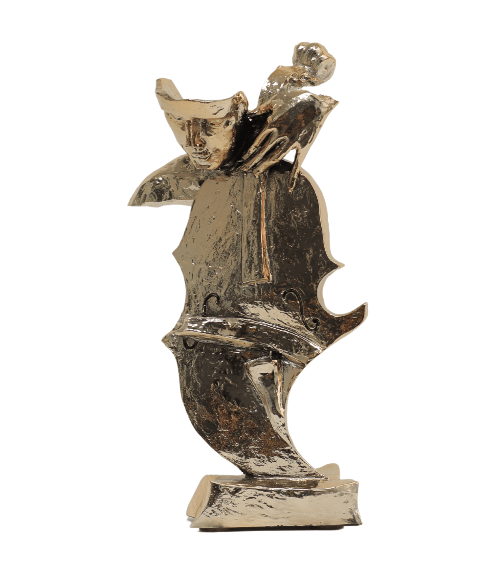 Gold Cello Obje