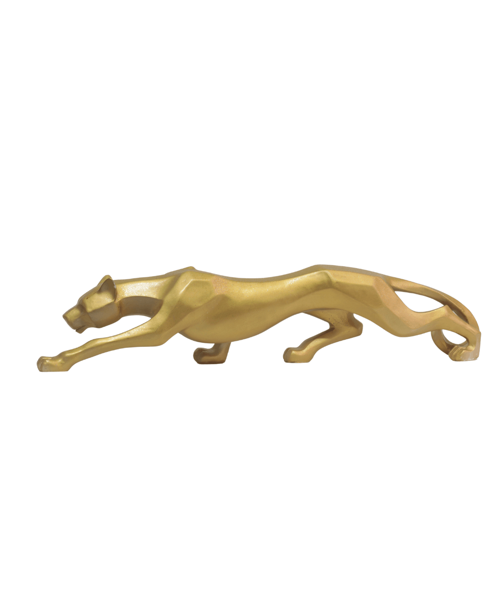 Gold Uzanarak Yürüyen Panter