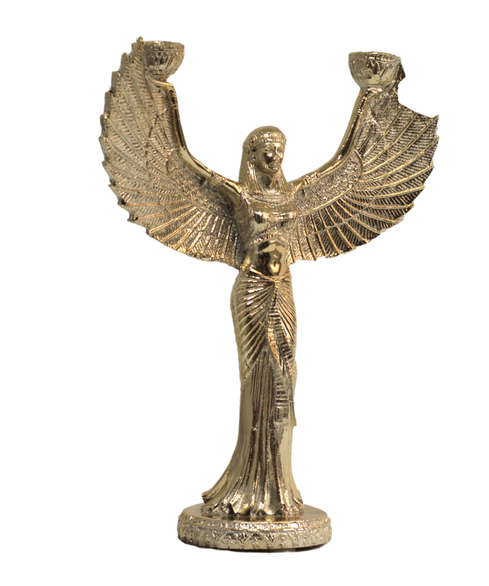 Gold Melek Şamdan