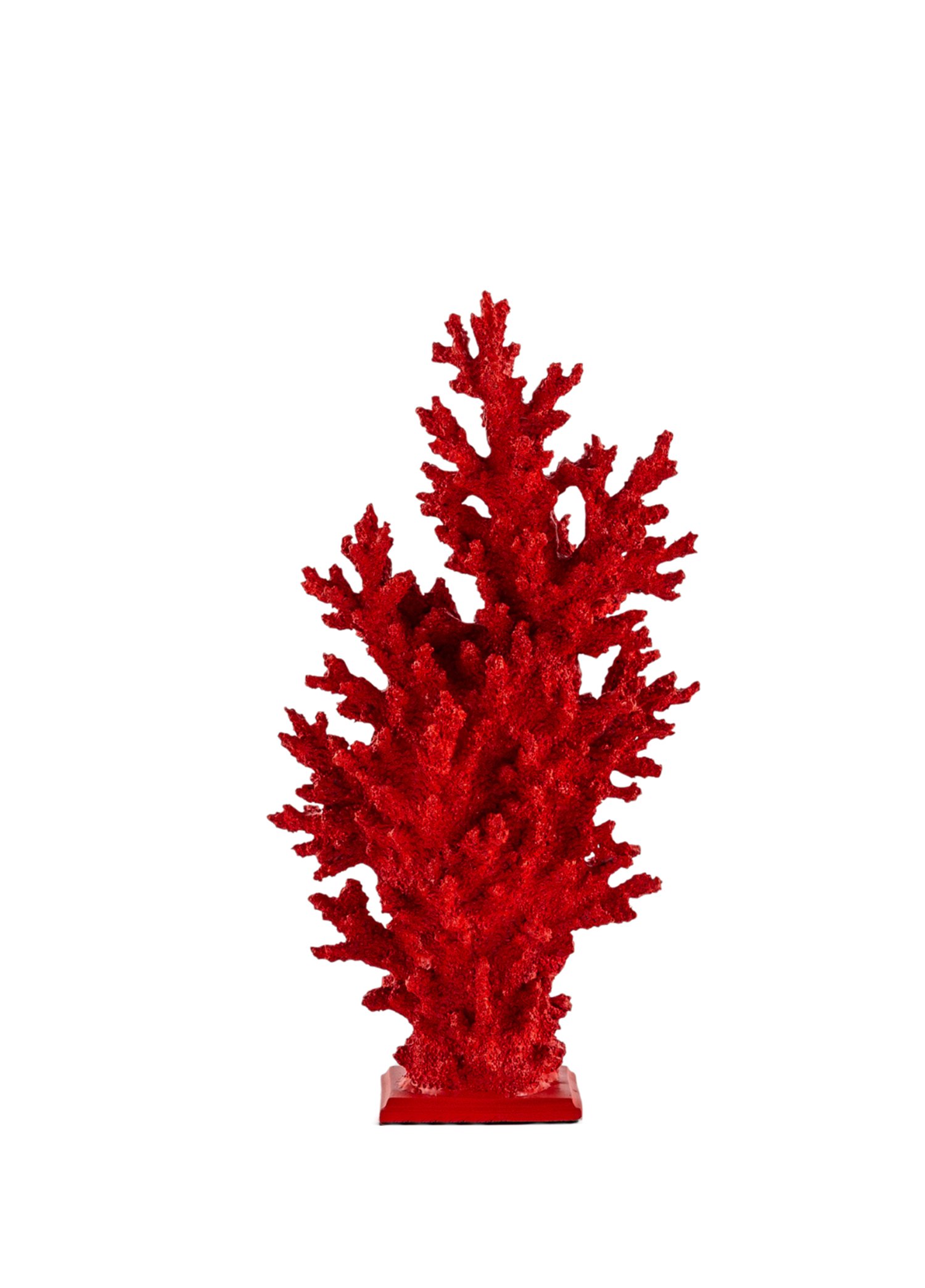 Kırmızı Mercan Dekoratif Obje 59 cm