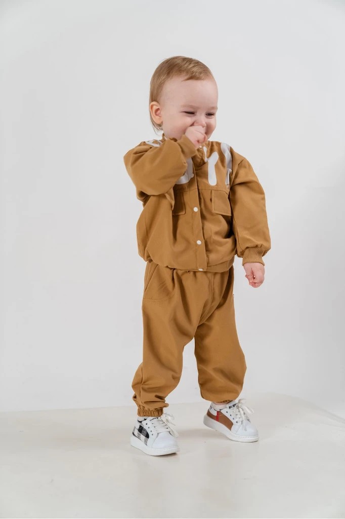  Erkek Bebek Soft Boys Tarz 3'lü Takım