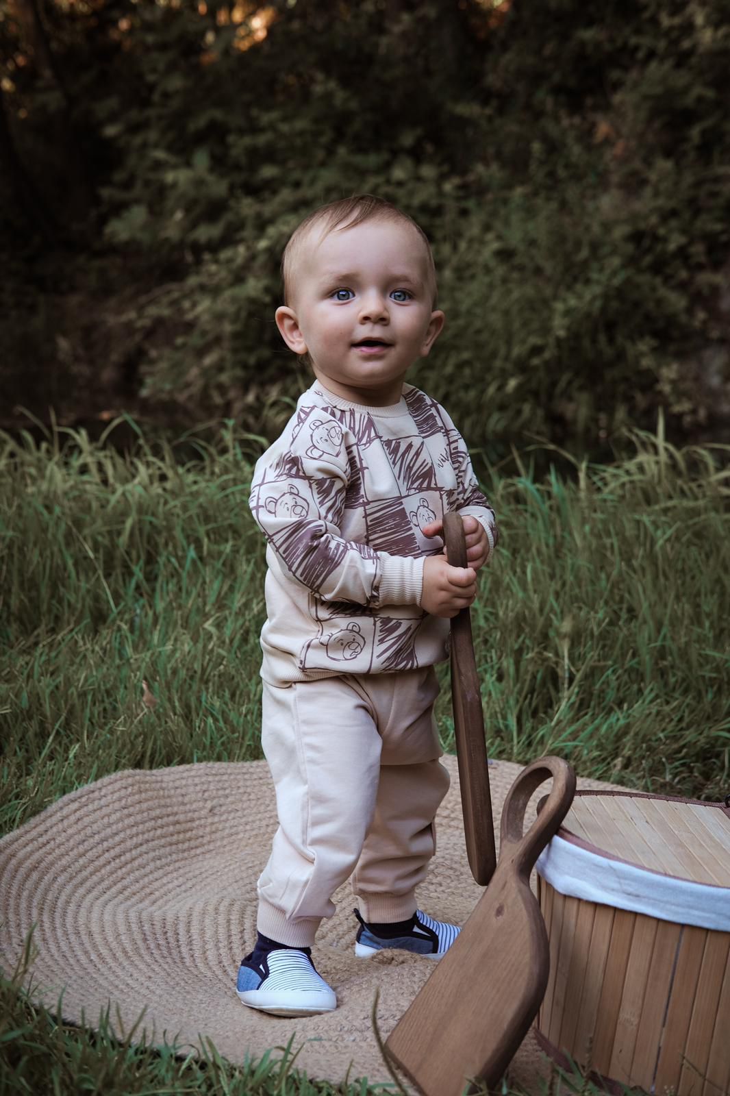 Erkek Bebek Wild Boy Mevsimlik İkili Takım