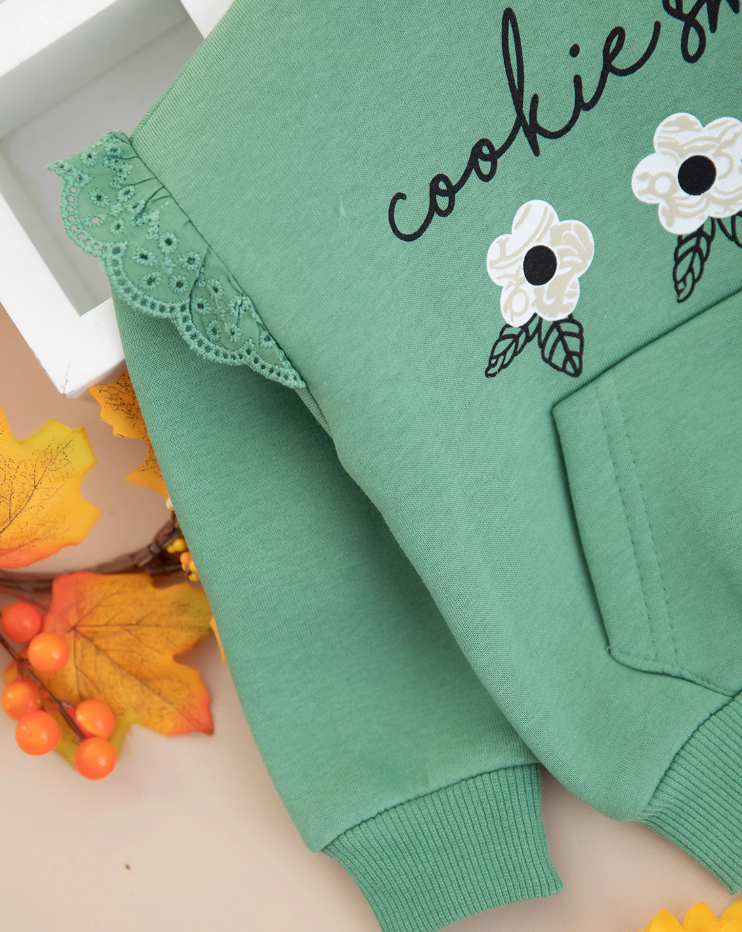 Kız Bebek Cookie Smile Şardonlu İkili Takım