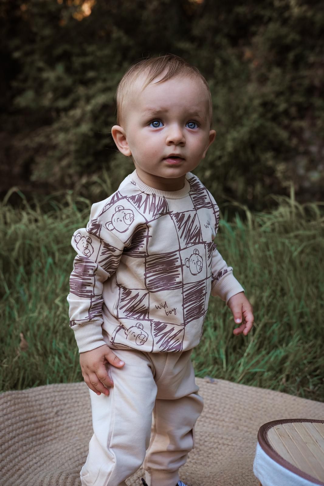 Erkek Bebek Wild Boy Mevsimlik İkili Takım