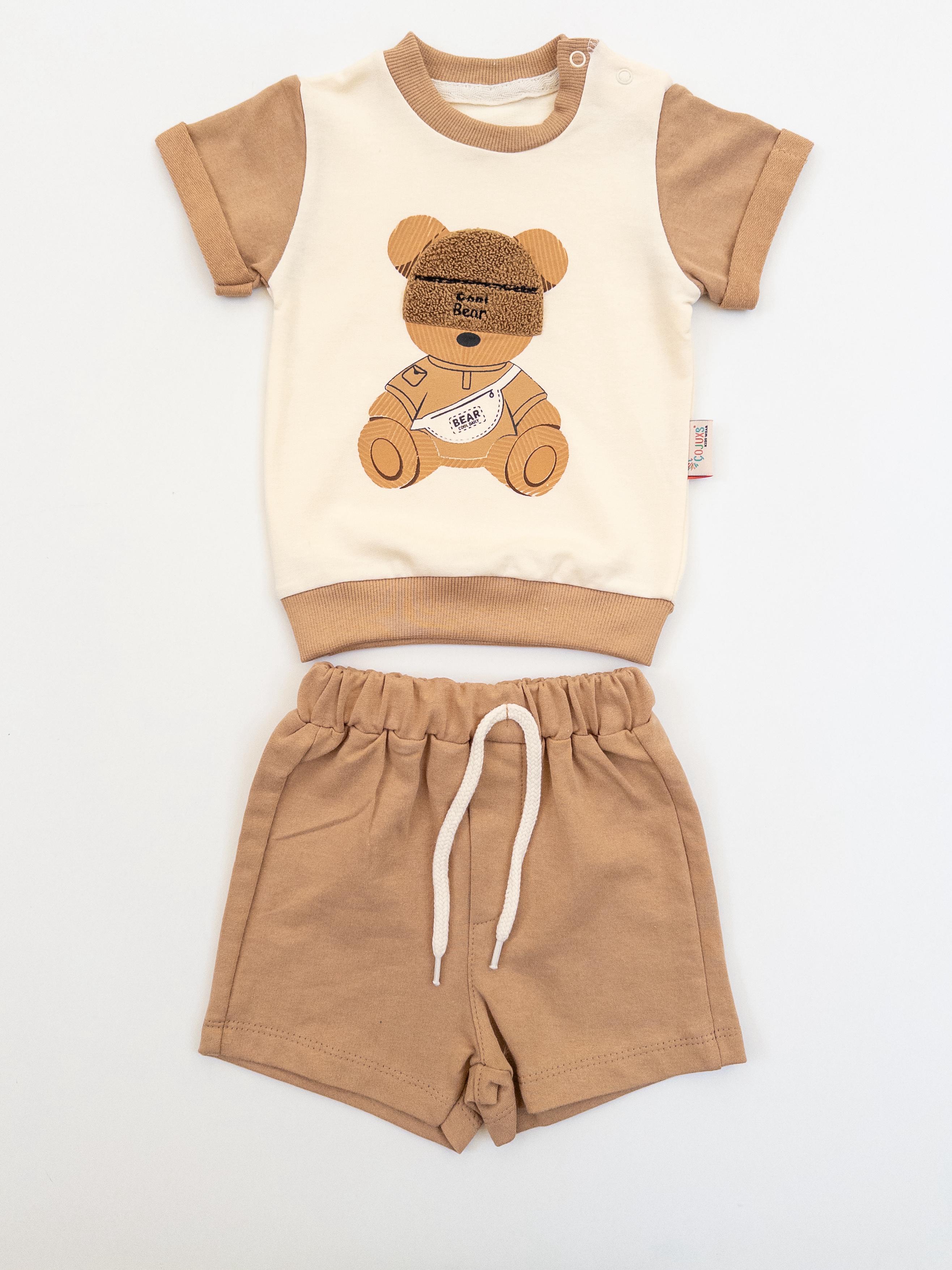 Erkek Bebek Cool Bear İkili Takım
