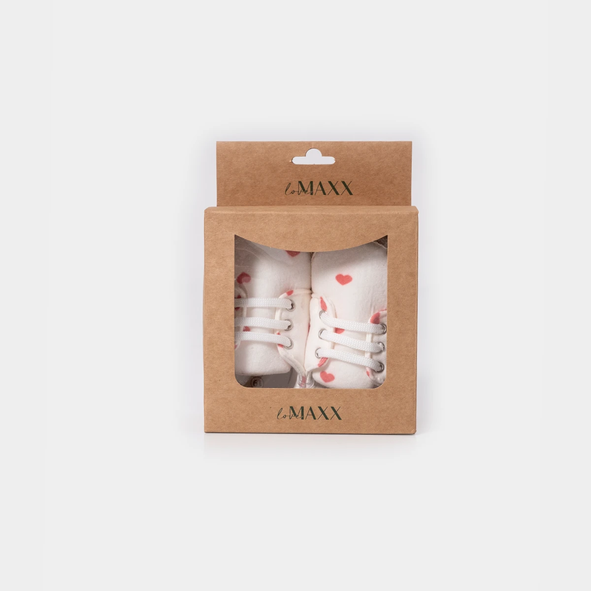 Kız Bebek 18-19 Numara Kalpli Lüks Patik