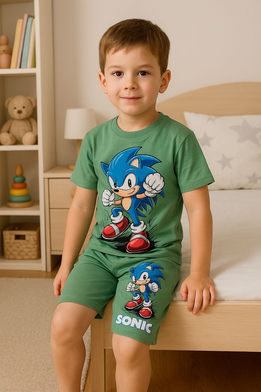 Erkek Çocuk 3-6 Yaş Sonic İkili Takım