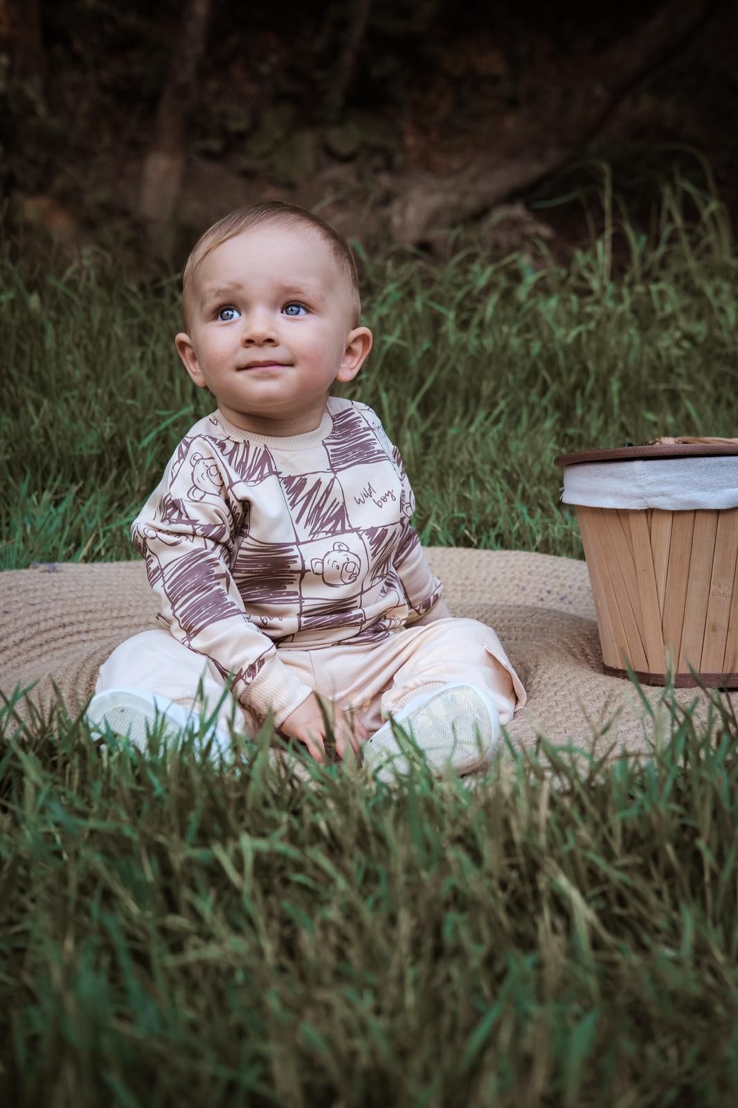 Erkek Bebek Wild Boy Mevsimlik İkili Takım