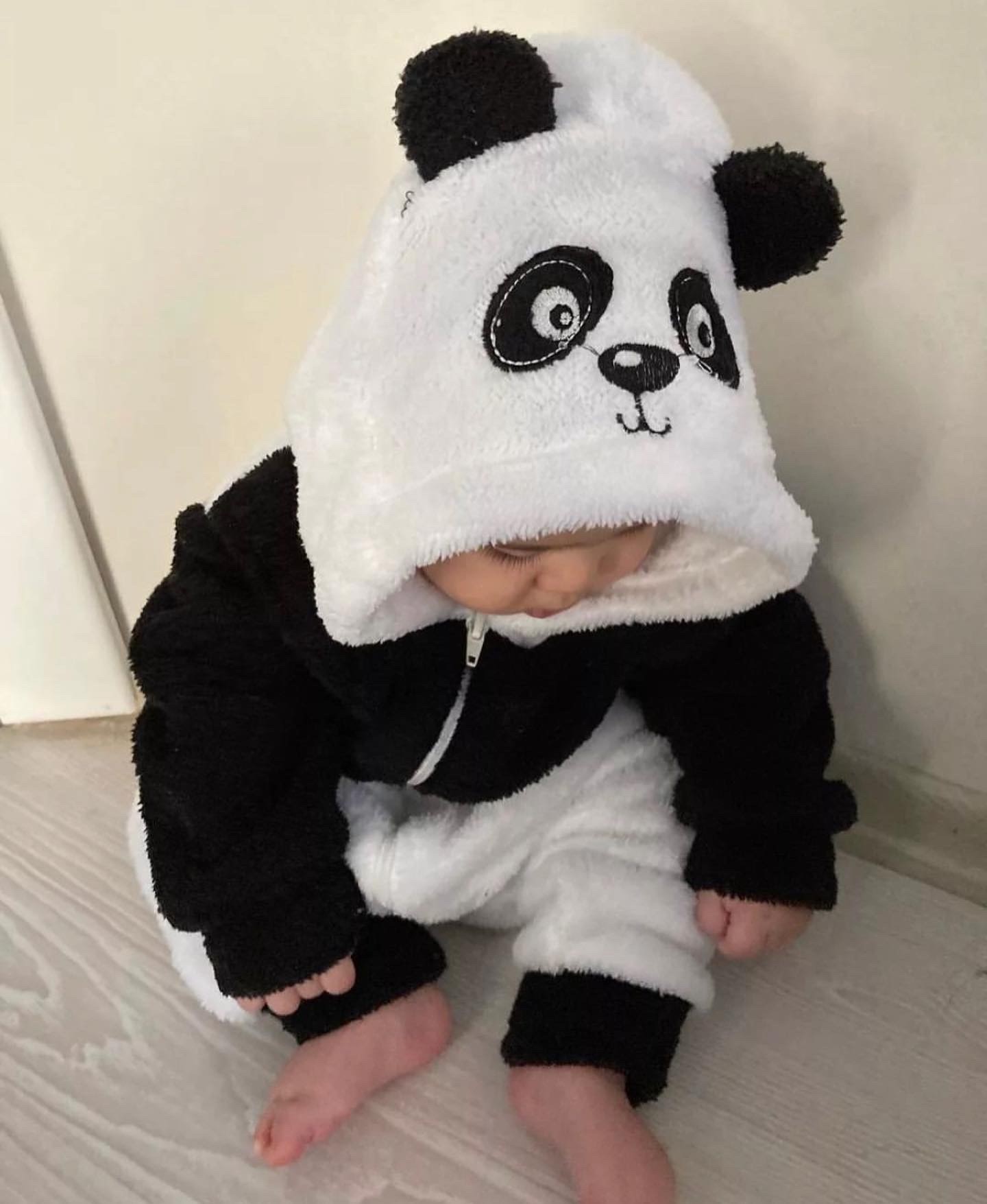 Erkek Bebek Pandalı Welsoft Tulum