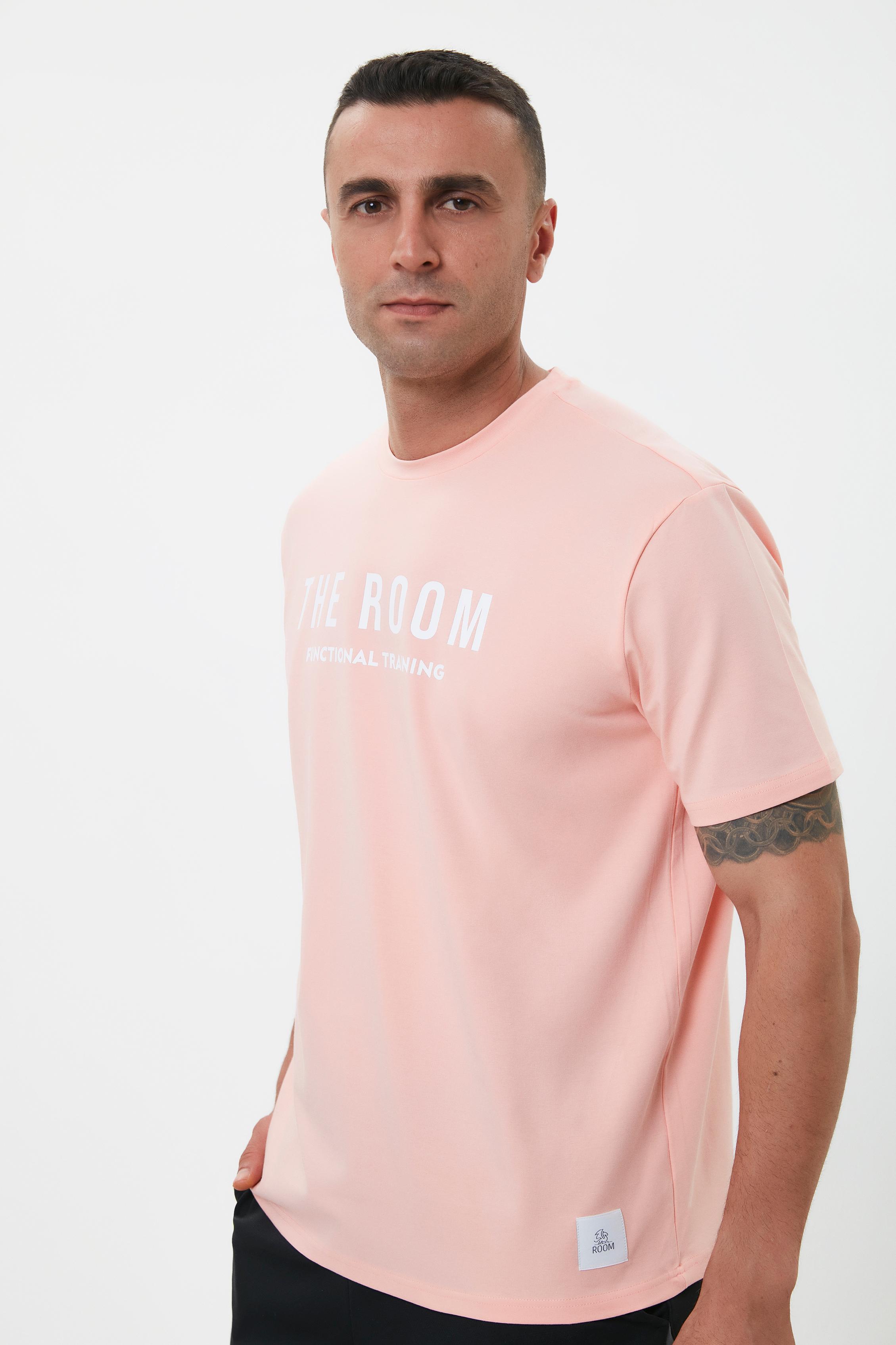 Dragon To Heal - Men Training T-Shirt - Pink