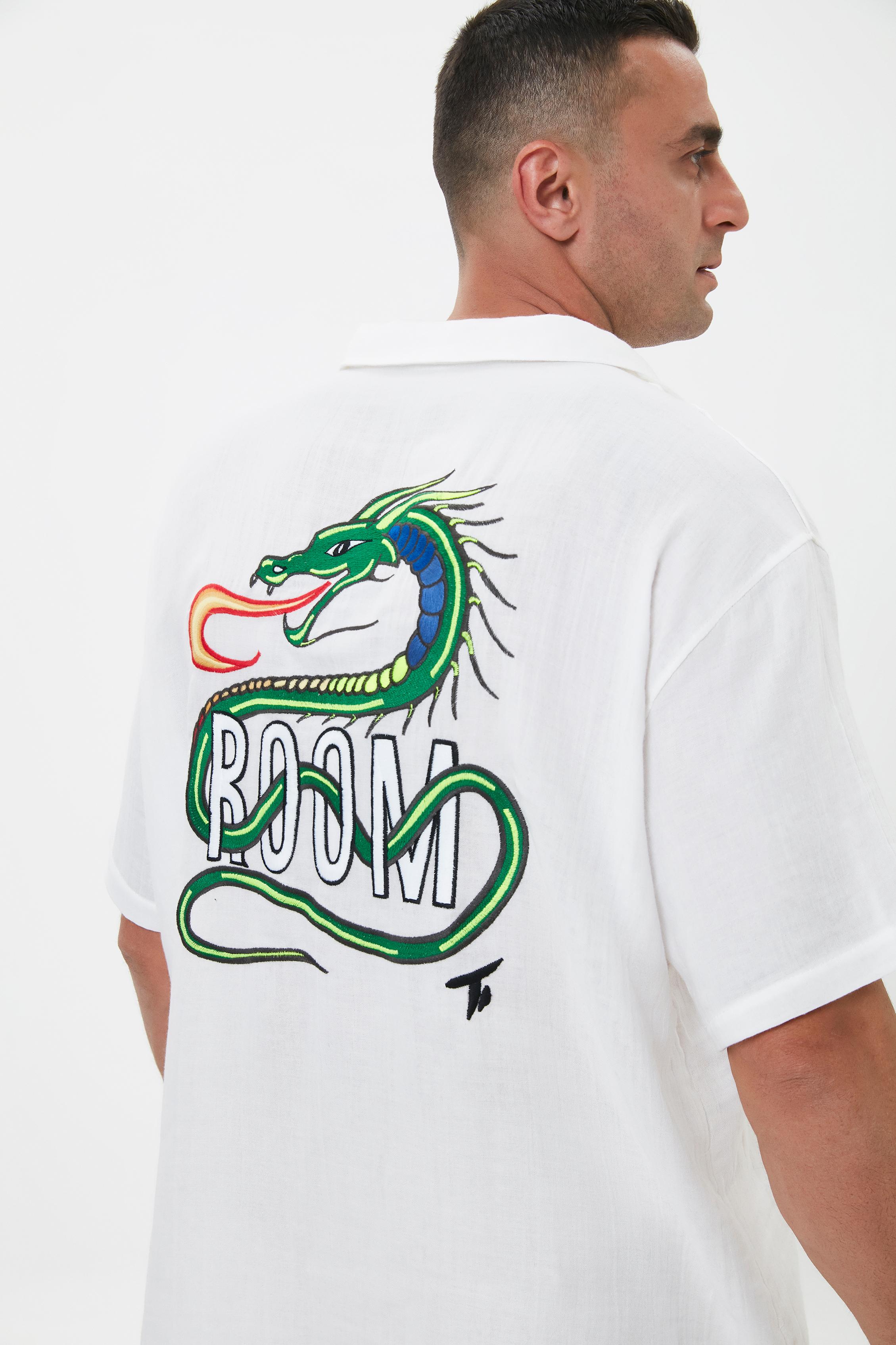 Dragon To Heal - Men Premium Edition Shirt - White