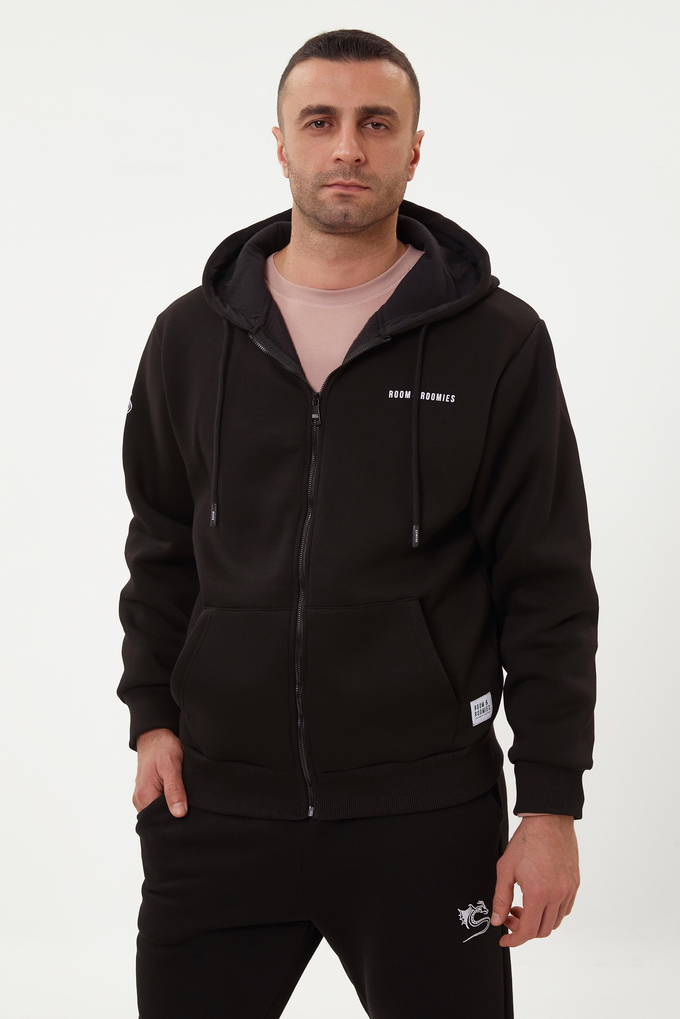 Men Zipped Hoodie