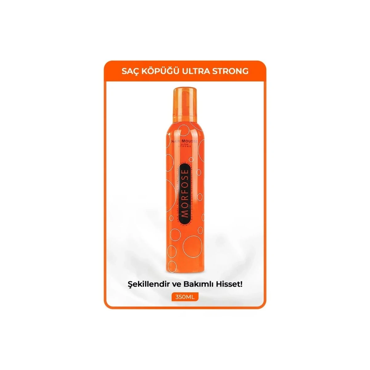 Morfose Turuncu Saç Köpüğü 350ml