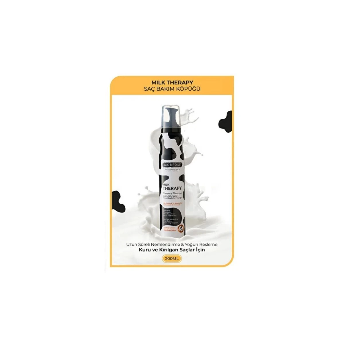 Morfose Milk Therapy Köpük 200ml