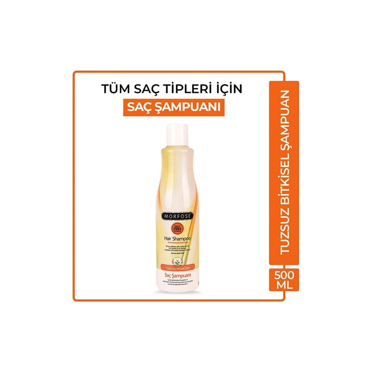 Morfose Tuzsuz Şampuan 500ml