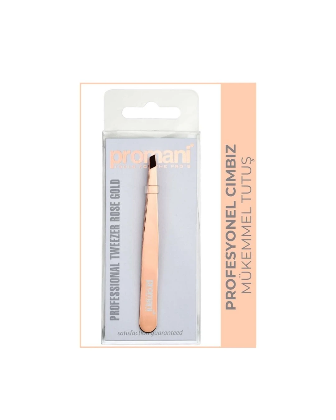 Promani Çelik Cımbız Rose Gold Pr-925