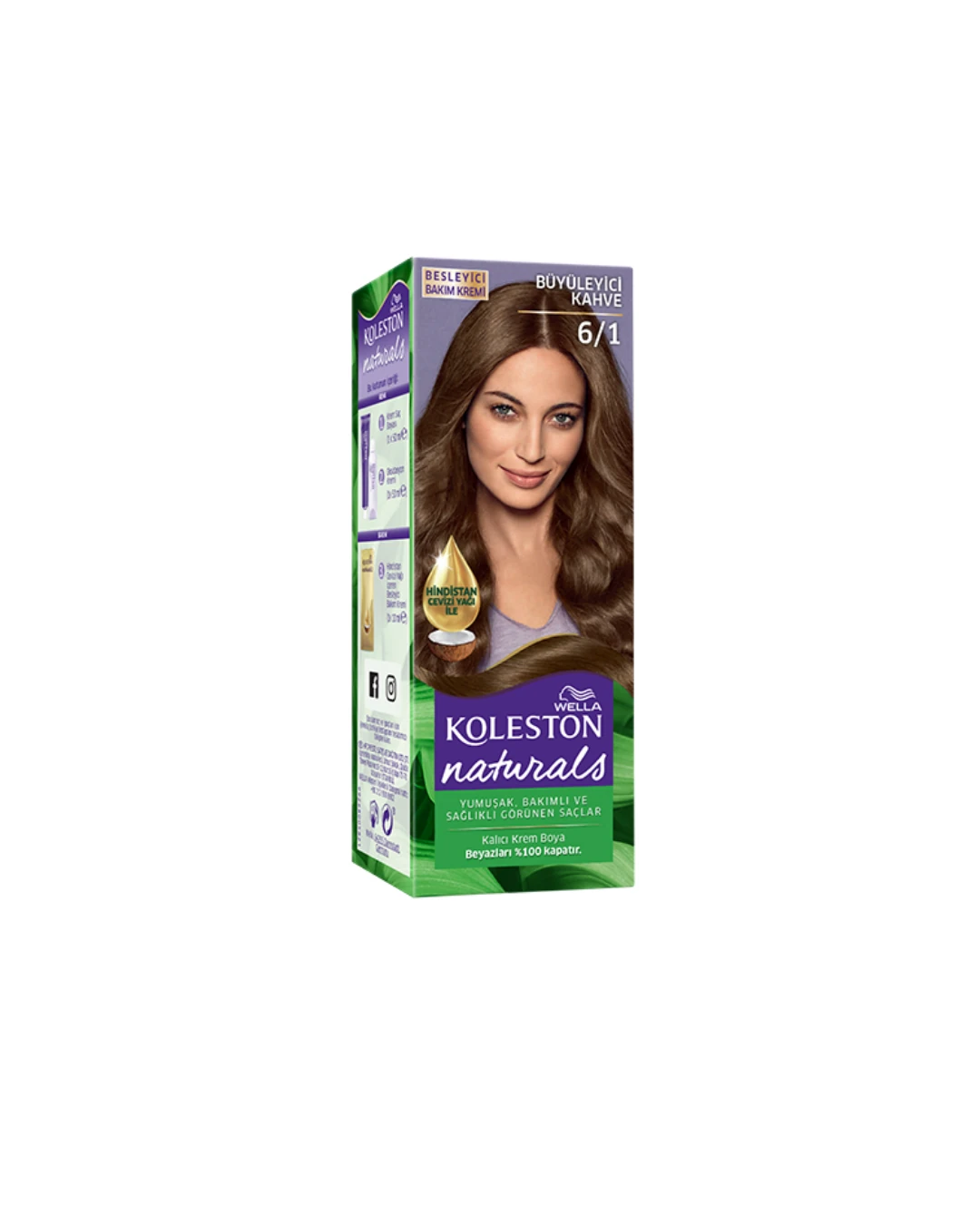 Koleston Natural 6.1 Büyüleyici Kahve