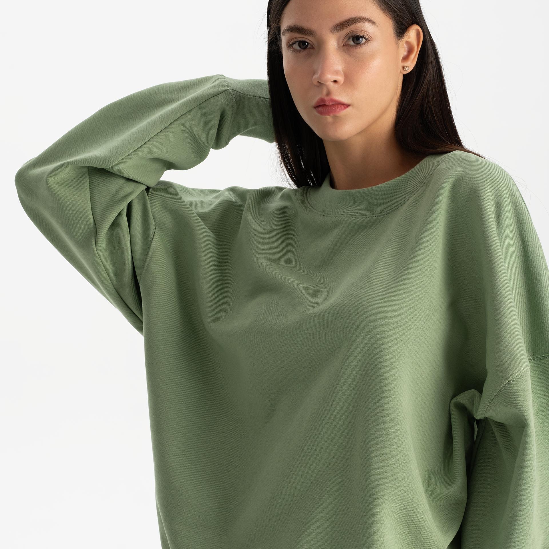 Oversize Sweatshirt - Yeşil