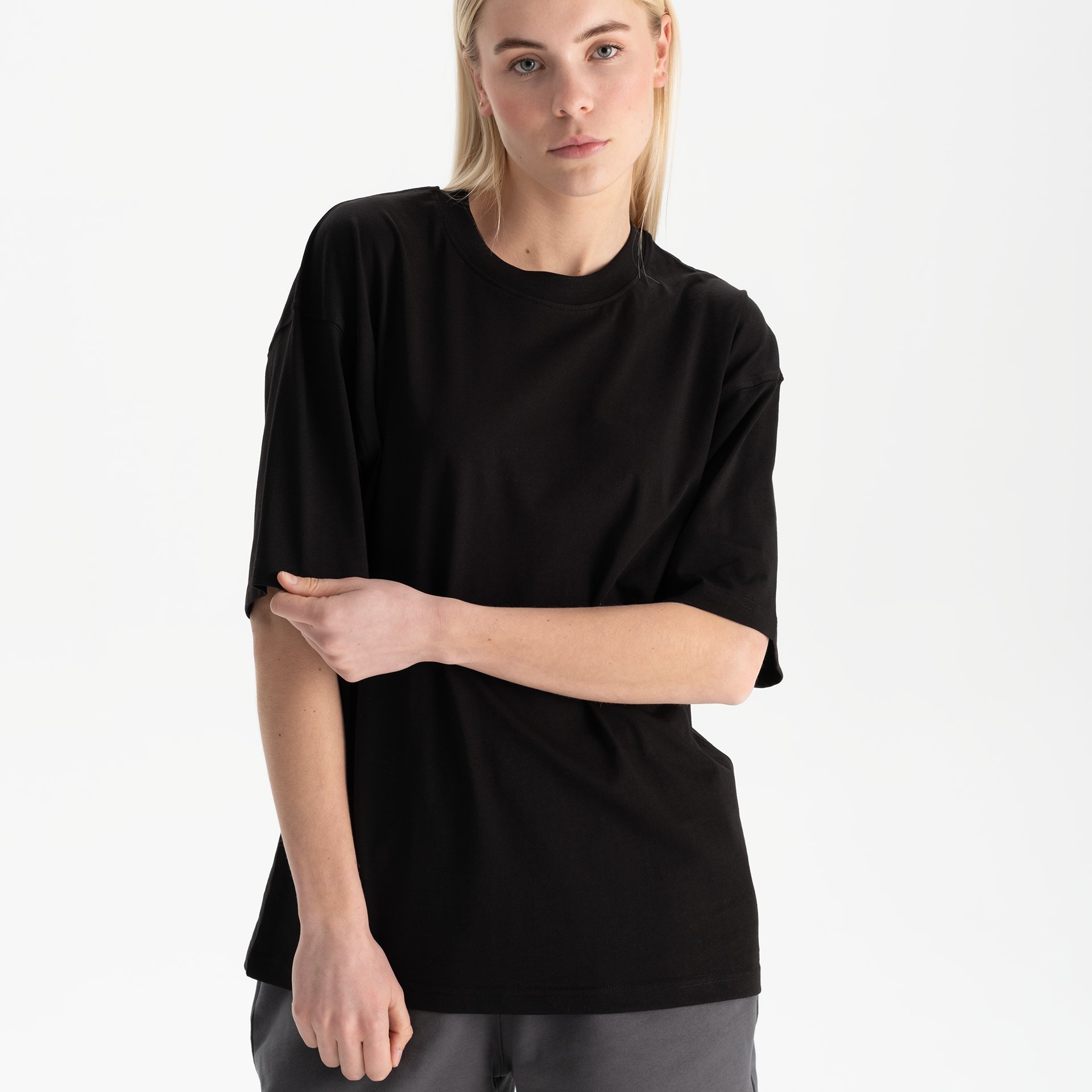 Oversize T-Shirt - siyah