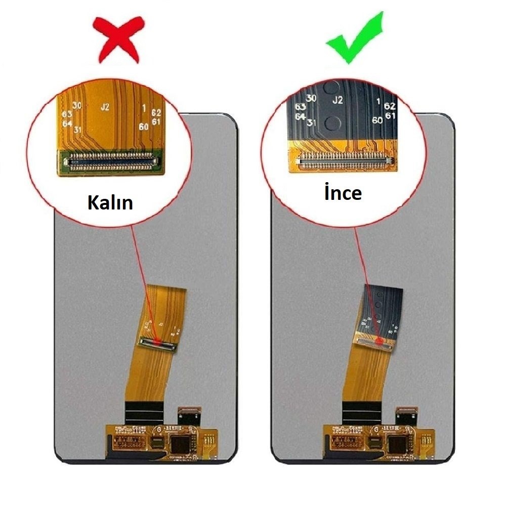 Samsung A01 İçin En Yüksek Kalite Lcd Ekran Dokunmatik (İnce Soket)