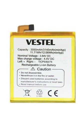 Vestel Venüs Z30 için En Yüksek Kalite Batarya Pil