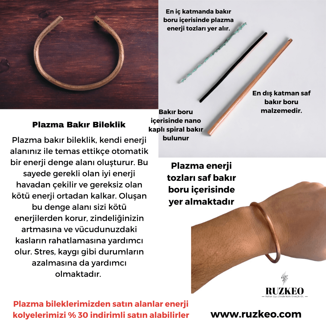 【美品】 Ruzkeo Copper Bracelet Plasma べっ甲