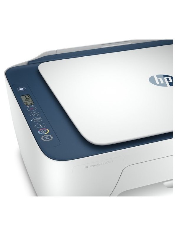 HP DeskJet 2721 Fotokopi + Tarayıcı + Wi-Fi + Airprint Yazıcı 7FR54B kontrollu satıs