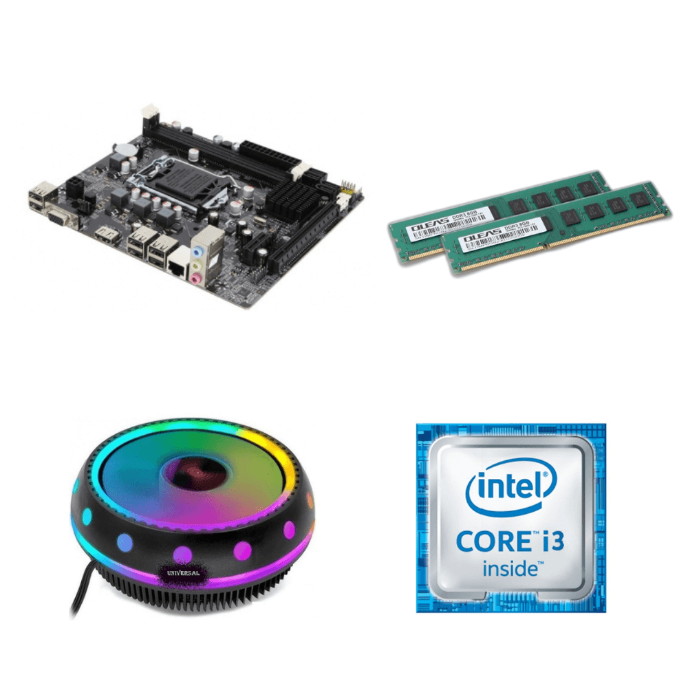 SBD180 İ3-2100 İşlemci H61 Anakart 16GB Ram TR-UF01 Cpu Soğutucu
