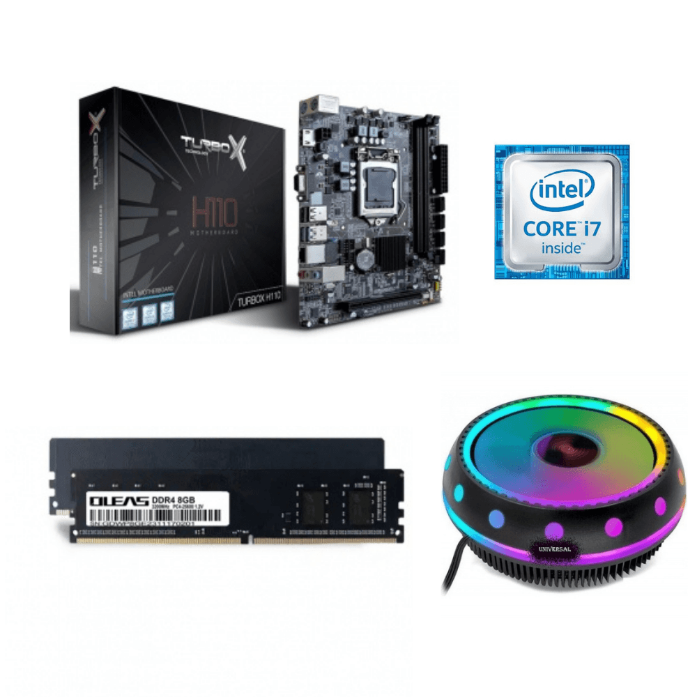 SBD330 İntel Core i7-6700 İşlemci H110 Anakart 8GB Ram TR-UF01 Cpu Soğutucu