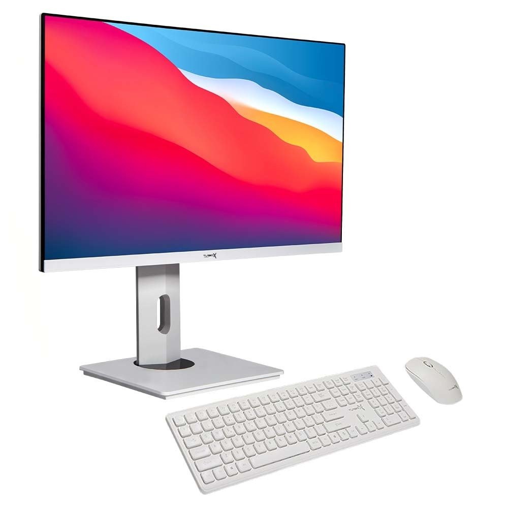 Turbox CityFlats R İnce Kasa 2. Gen 5ms 75Hz Vga HDMI 1920x1080 23,6" All İn One Monitör 360' Asansör Ayak