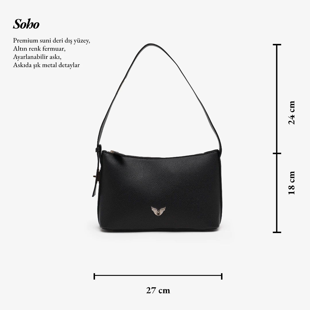 Soho Siyah Çanta