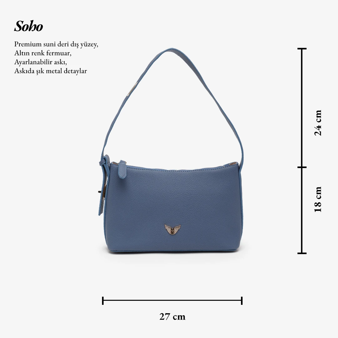 Soho Mavi Çanta