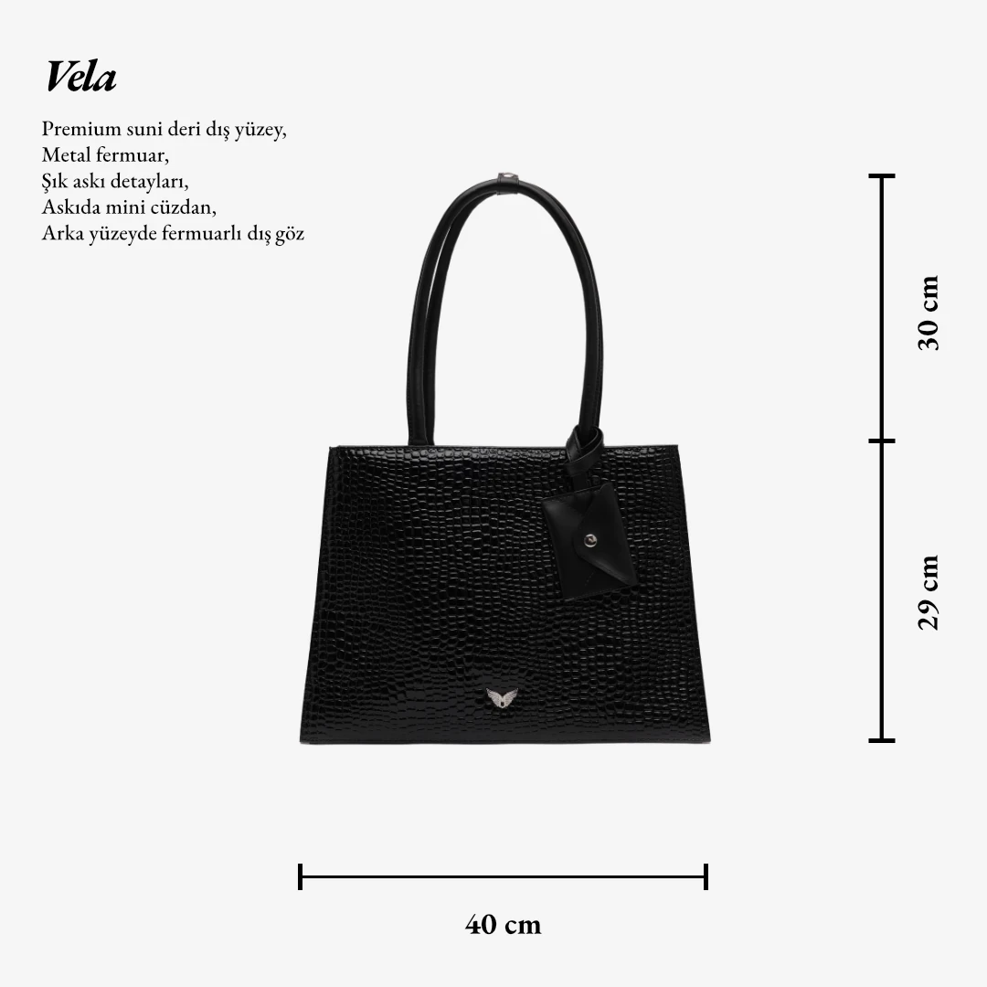 Vela Timsah Çanta