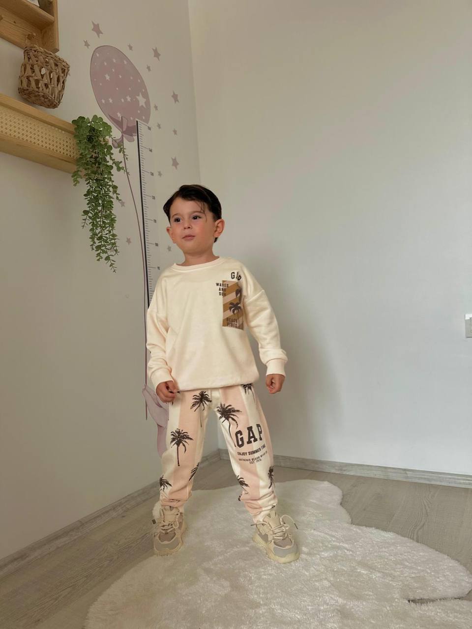 GAP KREM 3 İPLİK TAKIM