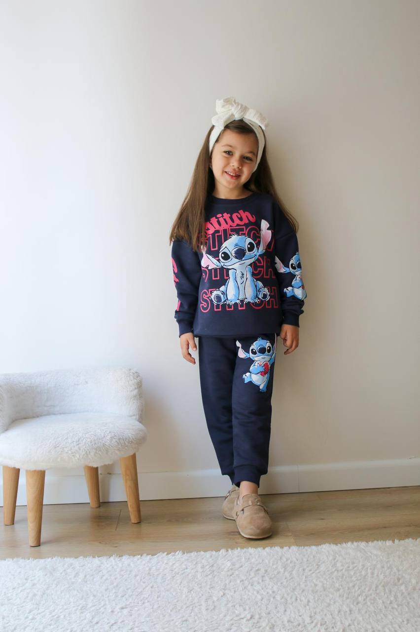 STITCH BASKILI 3 İPLİK TAKIM