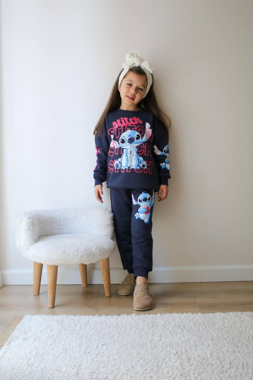 STITCH BASKILI 3 İPLİK TAKIM