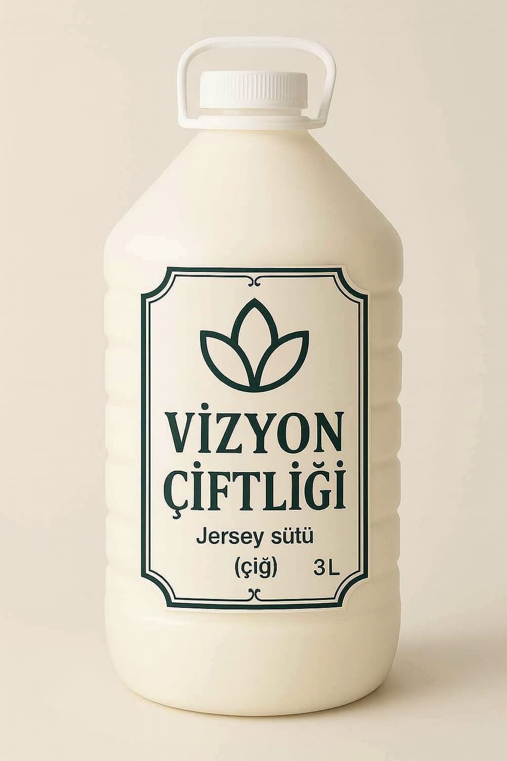 Doğal Jersey Sütü 3 Litre (çiğ)