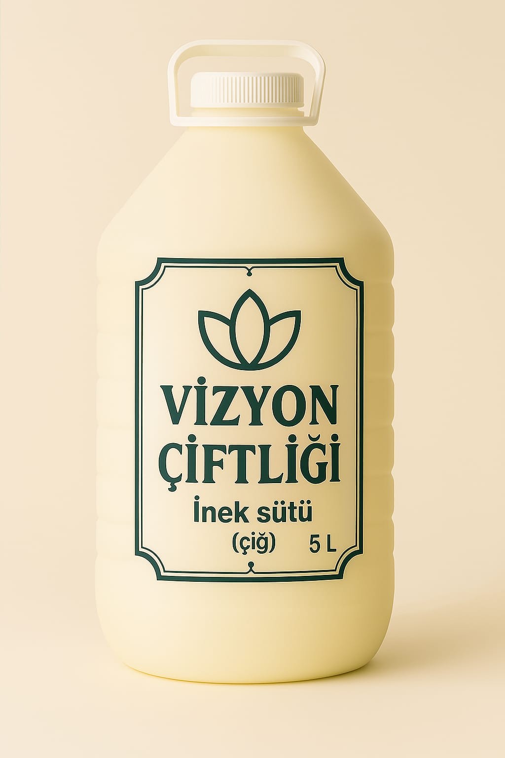 Doğal İnek Sütü 5 Litre (çiğ)