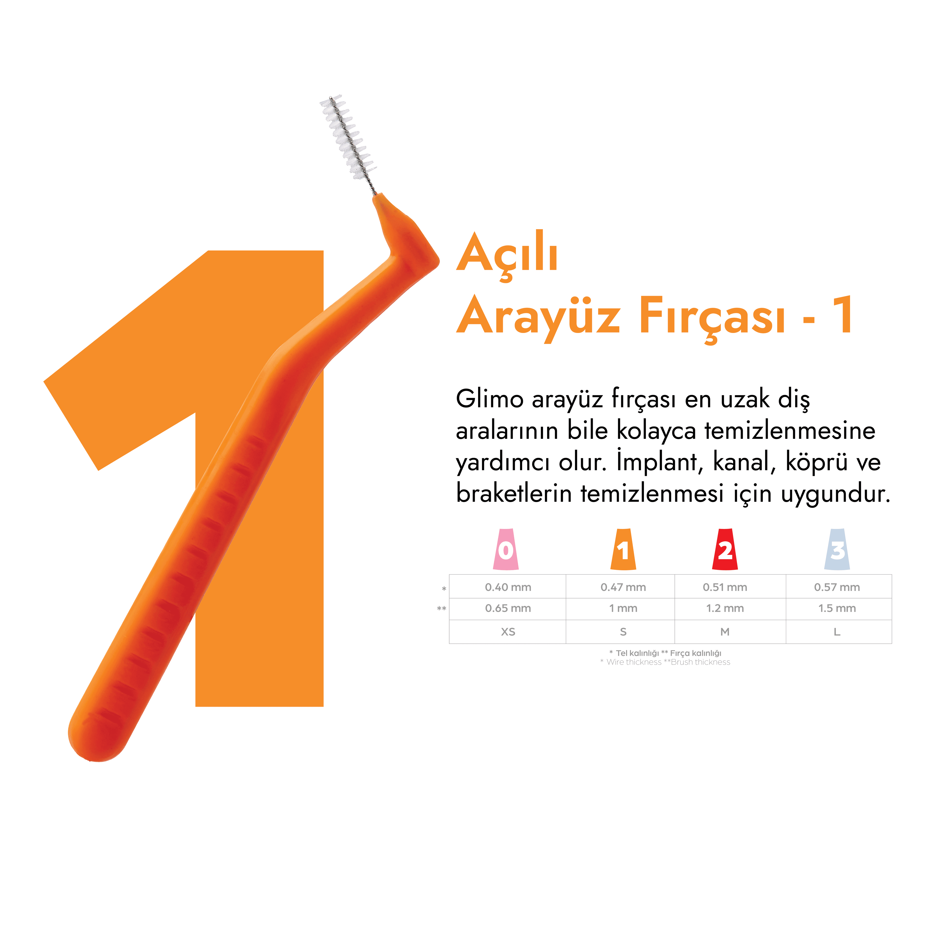 Glimo Açılı Arayüz Fırçası