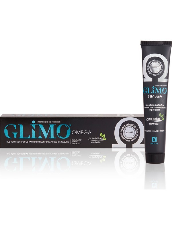 Glimo Omega Beyazlatıcı %100 Doğal Diş Macunu