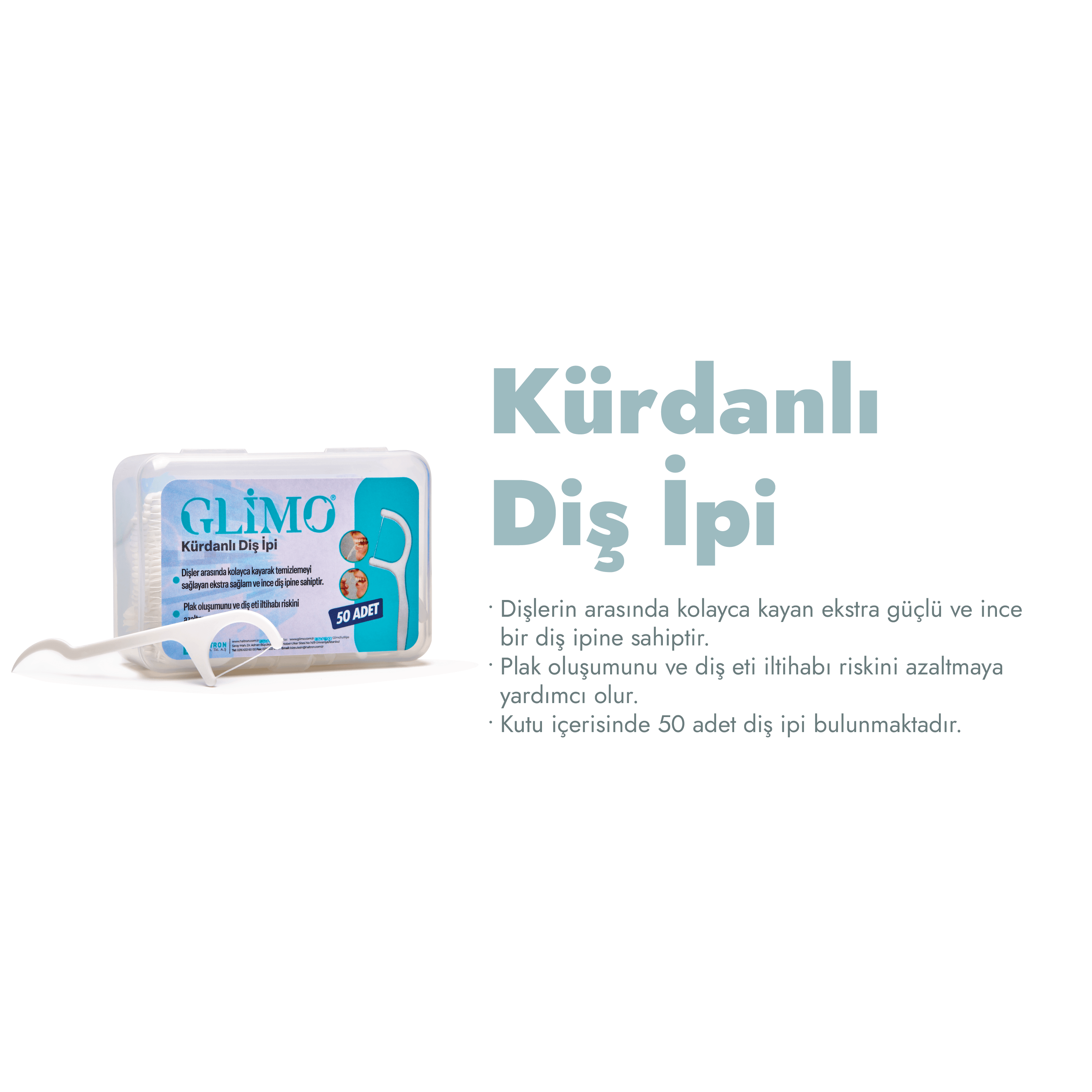 Glimo Kürdanlı Diş İpi