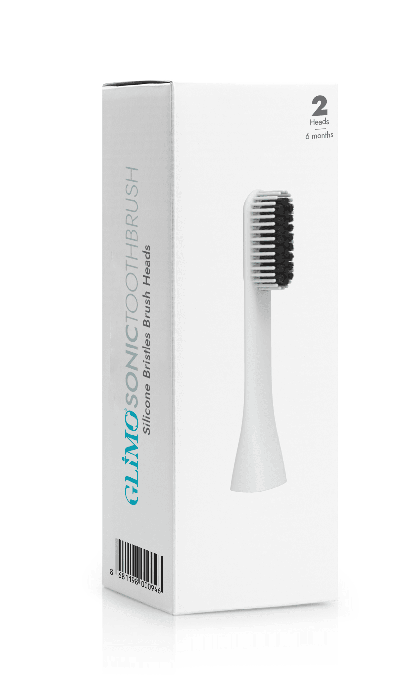 Glimo Silicone Head 2 Rechargeable Toothbrush Head