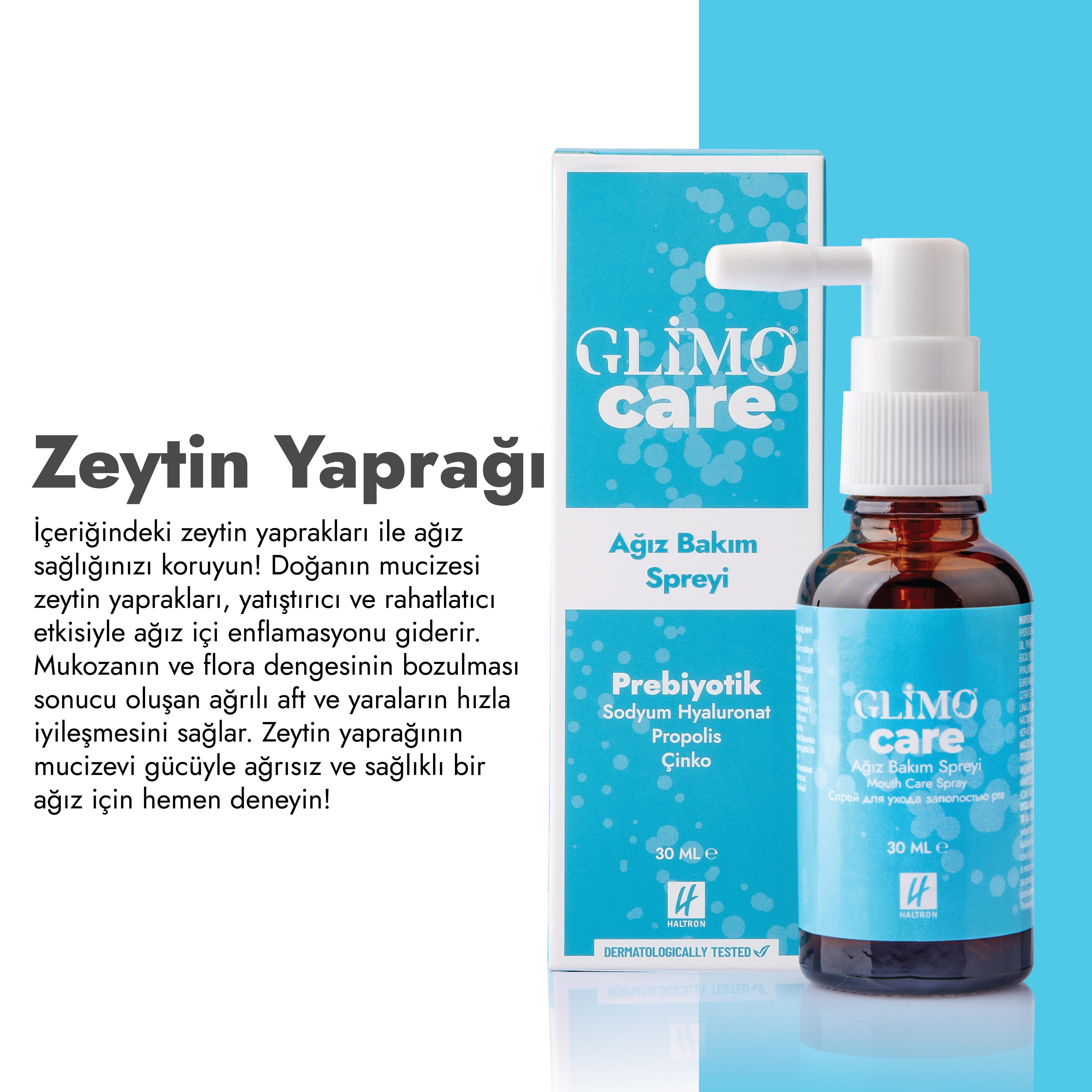 Glimo Care Ağız Bakım ve Boğaz Spreyi 30 ml