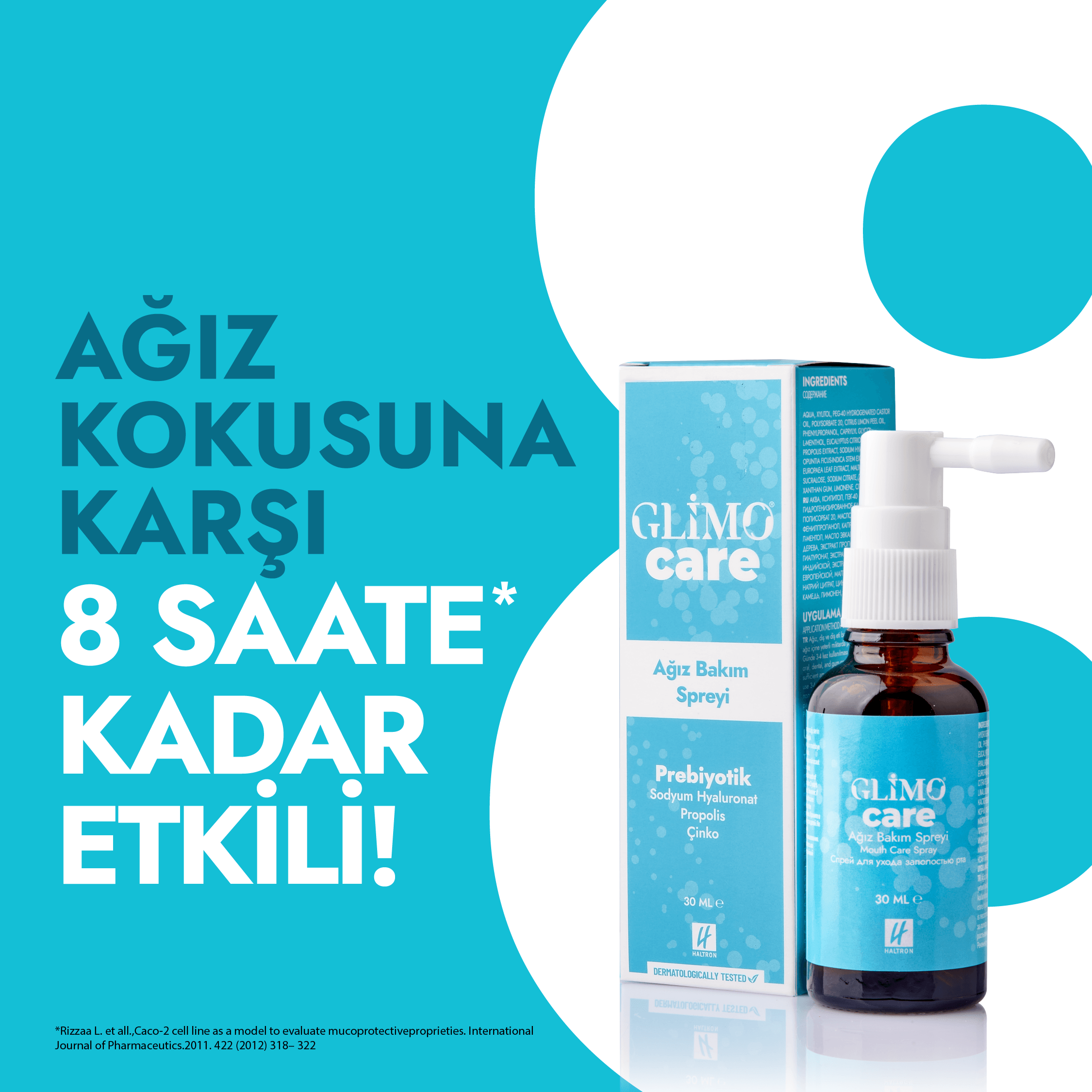 Glimo Care Ağız Bakım ve Boğaz Spreyi 30 ml