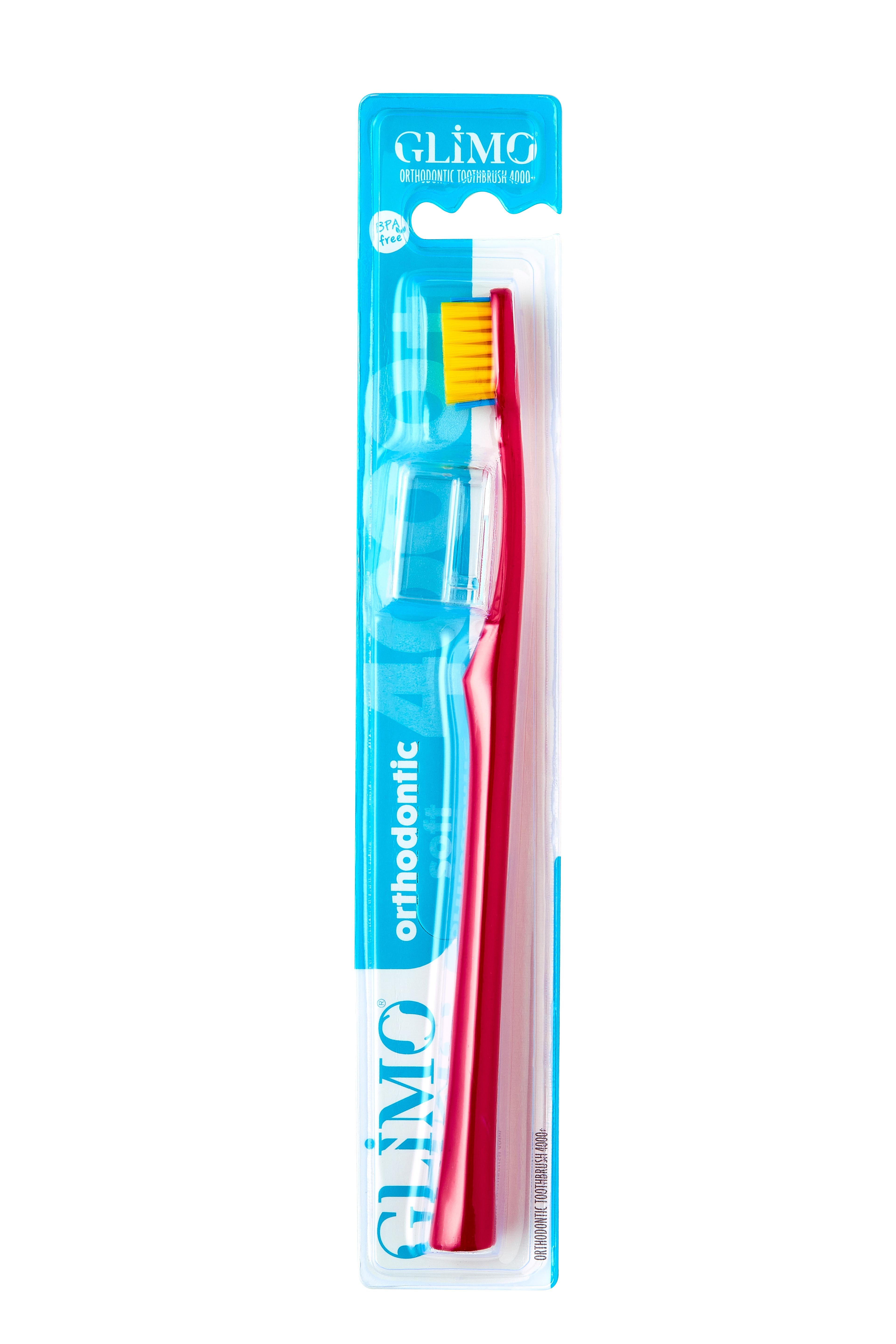 Glimo Orthodontic Toothbrush 4000+ Soft