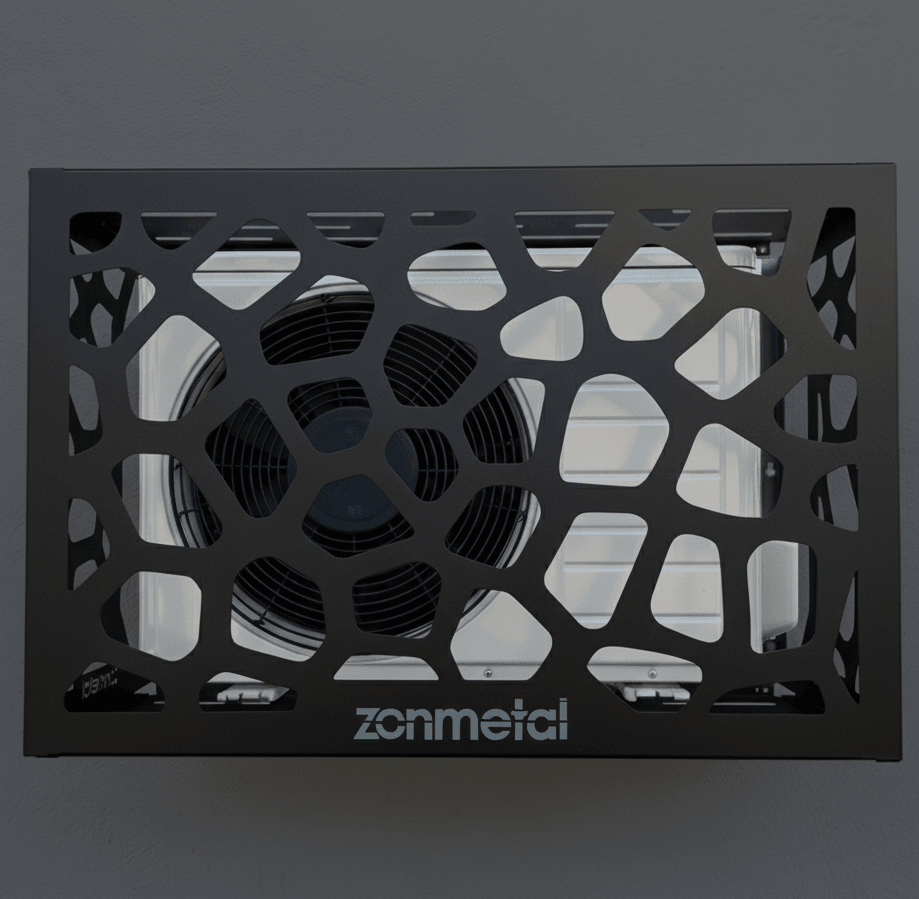 Stone Air Conditioner Cage