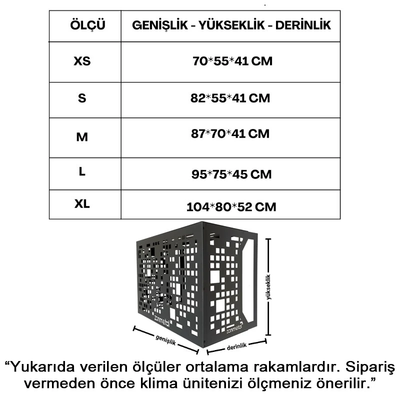 City Zemin Tipi Klima Kafesi