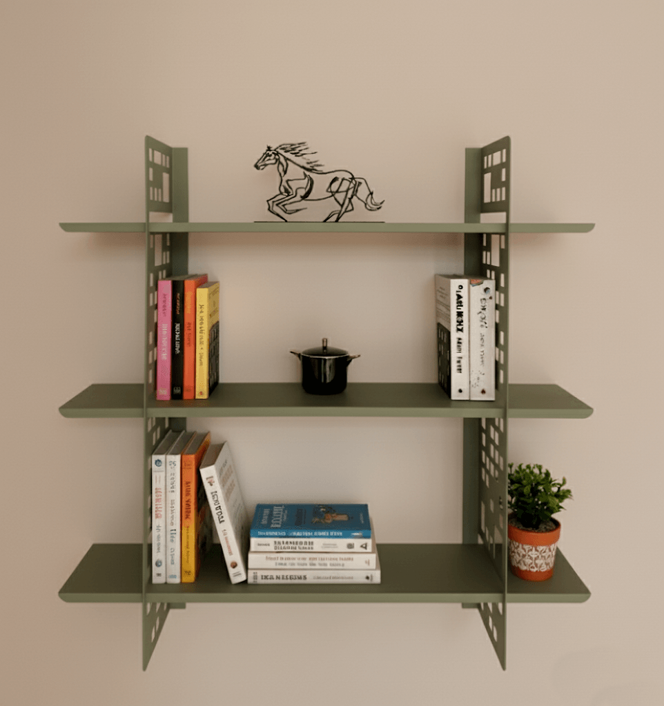 City Decorative Wall Shelf