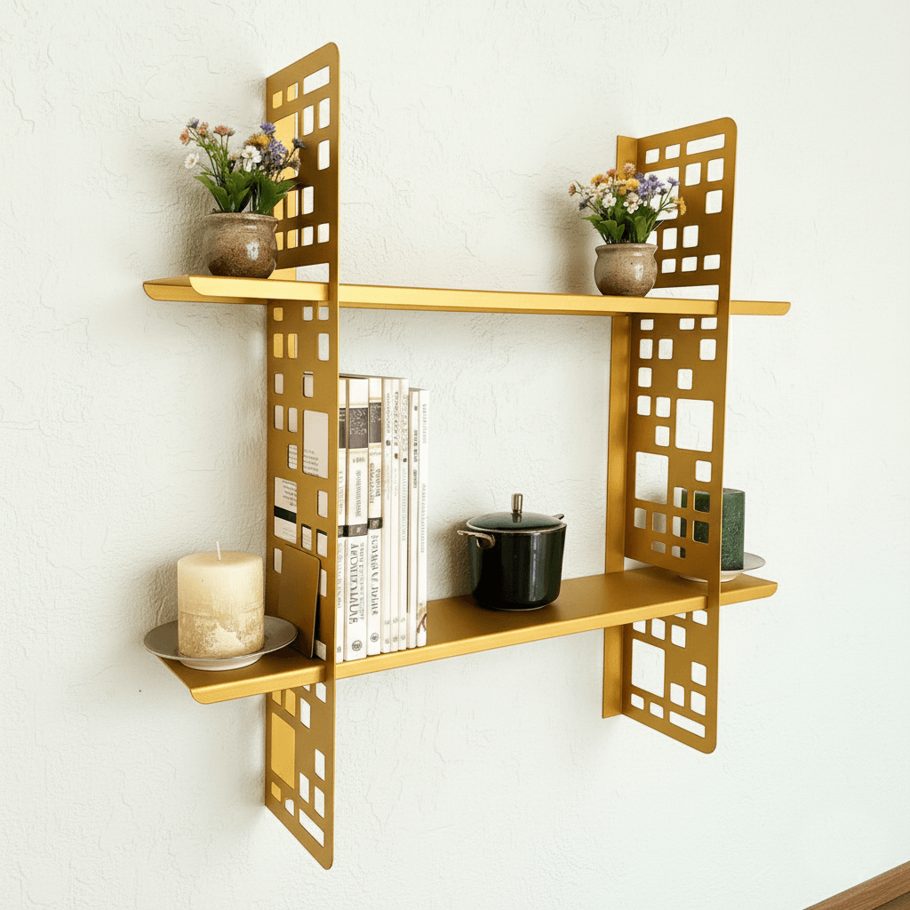 City Mini Flower Shelf 60x60 CM RAL 6003 Green