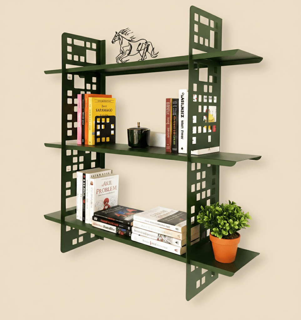 City Decorative Wall Shelf